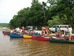 Click to enlarge image  - Group Canoe Trip - 
